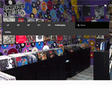 Tablet Screenshot of extremenoisediscos.com.br